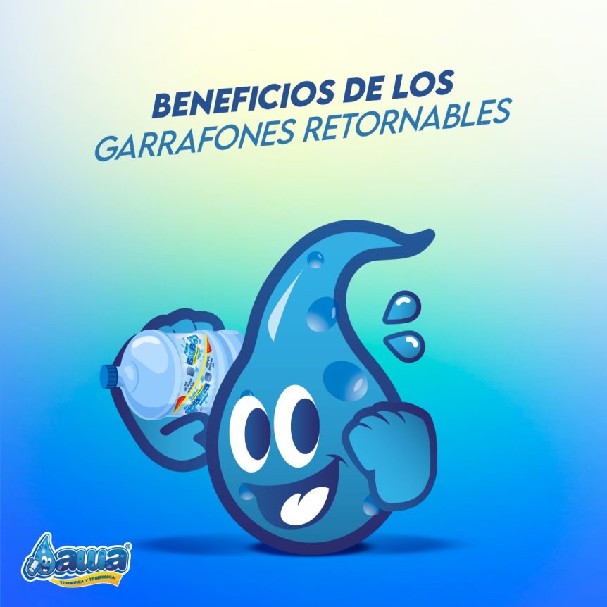 3 Beneficios de los garrafones retornables | AWA